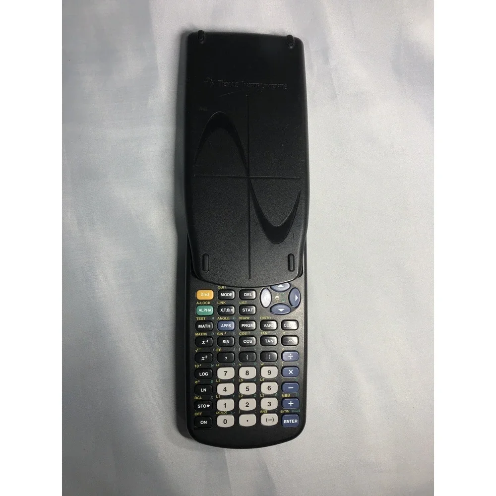 Texas Instruments TI-83 Plus Black/Gray Graphing Calculator with Cover
